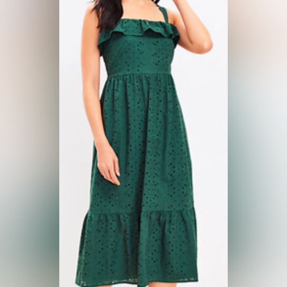 Green Sleeveless Dress